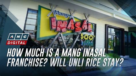 how much is mang inasal franchise